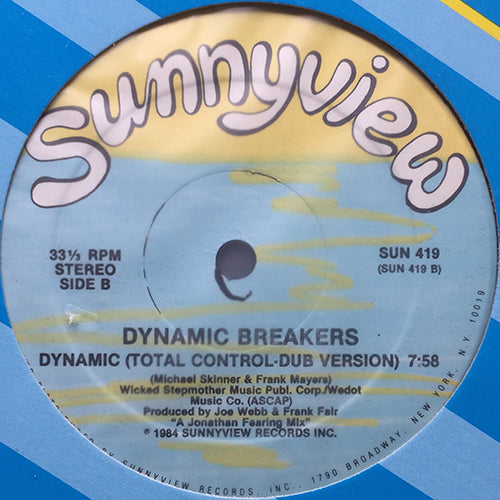 DYNAMIC BREAKERS // DYNAMIC (TOTAL CONTROL) (7:51) / (TOTAL CONTROL - DUB VERSION) (7:58)