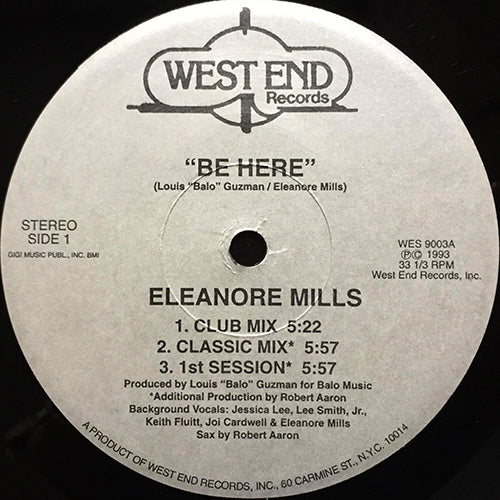 ELEANORE MILLS // BE HERE (5VER)