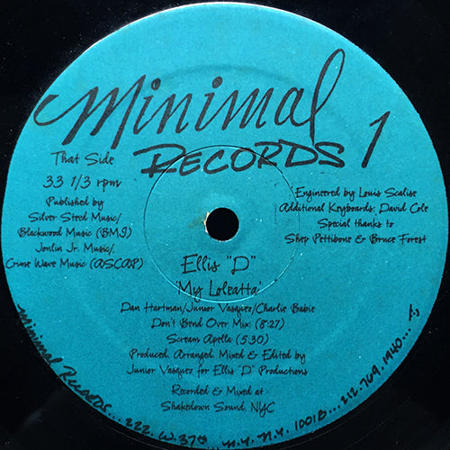 ELLIS D // MY LOLEATTA (4VER)