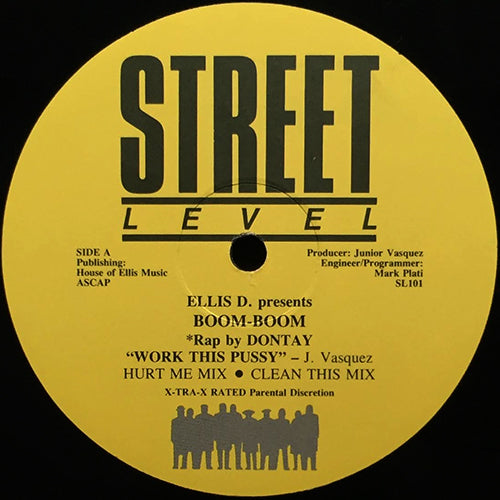 ELLIS D. presents BOOM-BOOM // WORK THIS PUSSY (5VER)