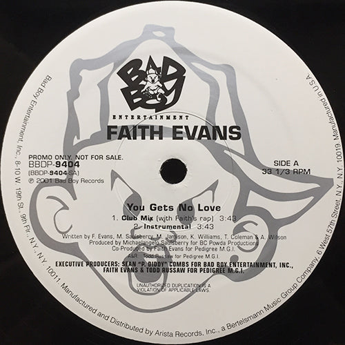 Faith Evans ☆ フェイス・エヴァンス ☆ Faith ☆ レコード - 洋楽