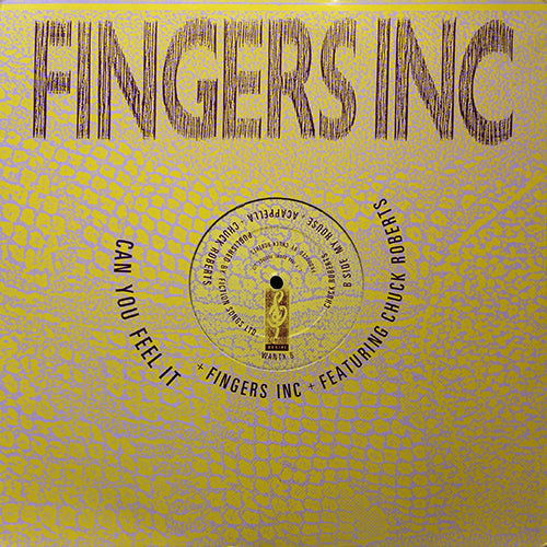 FINGERS INC feat. CHUCK ROBERTS // CAN YOU FEEL IT / MY HOUSE (ACAPPELA)
