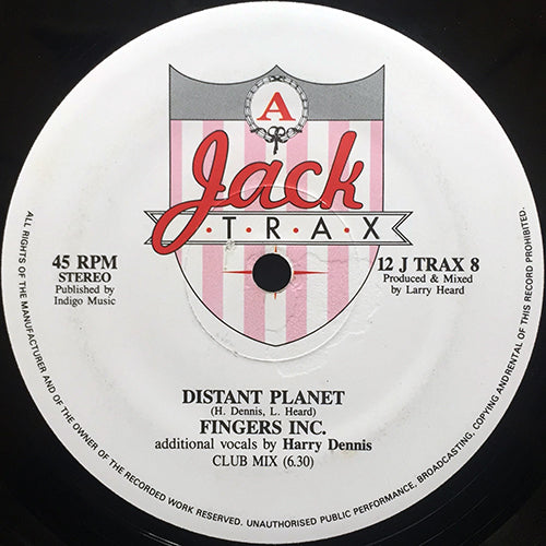 FINGERS INC. // DISTANT PLANET (CLUB MIX) (6:30) / (DISTANT DUB MIX) (5:51)