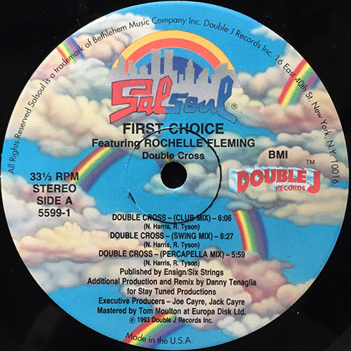 FIRST CHOICE feat. ROCHELLE FLEMING // DOUBLE CROSS (DANNY TENAGLIA REMIX) (6VER)