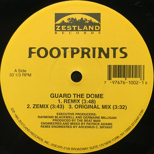 FOOTPRINTS // GUARD THE DOME (REMIX) (3VER) / PELAN (2VER)