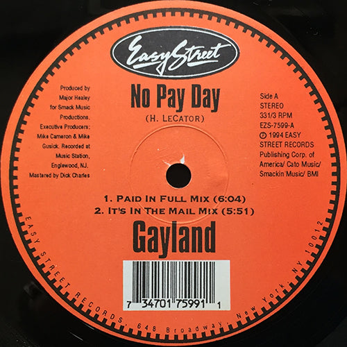 GAYLAND // NO PAY DAY (4VER)