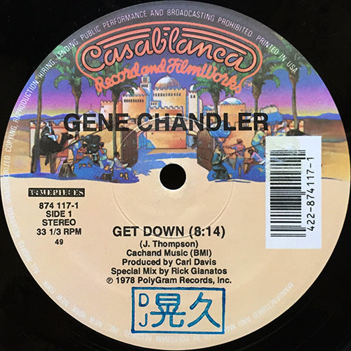 GENE CHANDLER / EDWIN STARR // GET DOWN (8:14) / CONTACT (7:17)