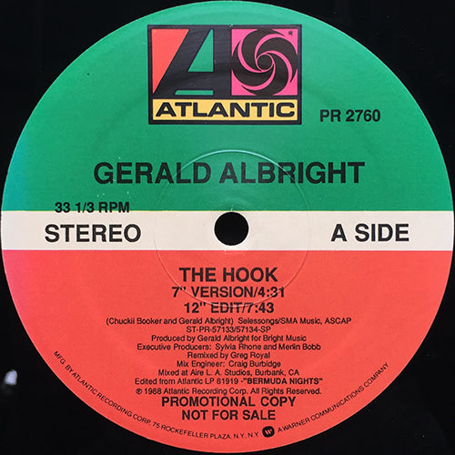 GERALD ALBRIGHT // THE HOOK (4VER)