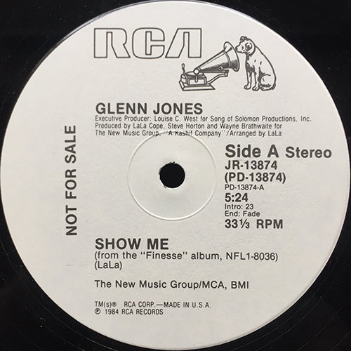 GLENN JONES // SHOW ME (5:24)