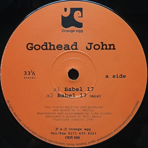 GODHEAD JOHN // BABEL 17 (3VER) / THE CROSS (2VER)