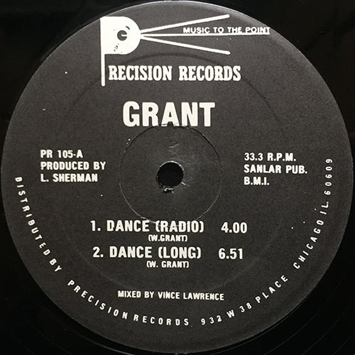 GRANT // DANCE (RADIO) / (LONG) / DANCEAPELLA / DANCE WITH DRUMS