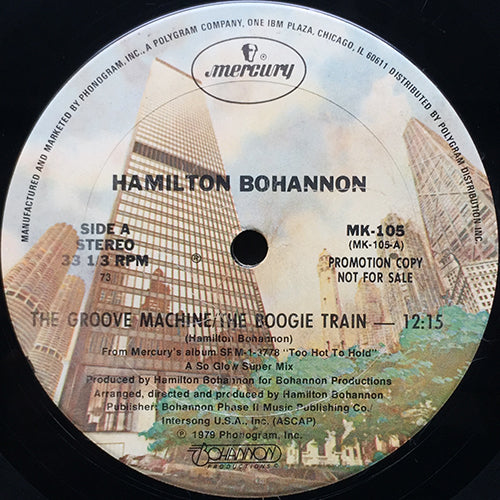 HAMILTON BOHANNON // THE GROOVE MACHINE/THE BOOGIE TRAIN (12:15)