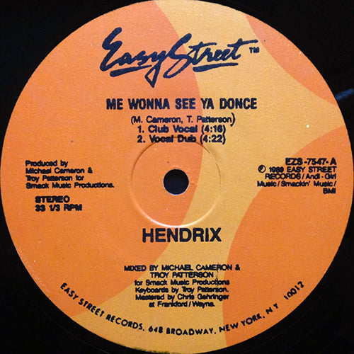 HENDRIX // ME WONNA SEE YA DONCE (4VER)