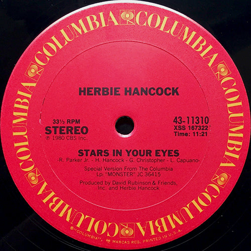 HERBIE HANCOCK // STARS IN YOUR EYES (11:21) / GO FOR IT (6:59)