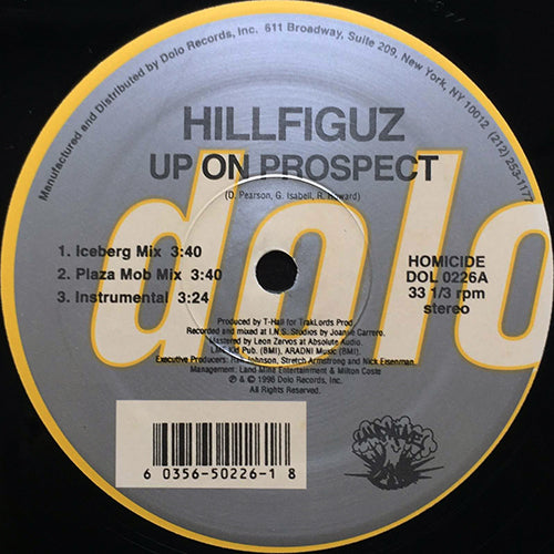 HILLFIGUZ // UP ON PROSPECT (3VER) / BOOM! (3VER)
