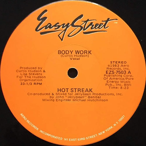 HOT STREAK // BODY WORK (823) / INST (715) next records japan