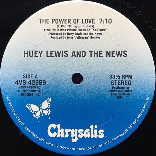 HUEY LEWIS AND THE NEWS // THE POWER OF LOVE (7:10/4:18) / INST (4:12)