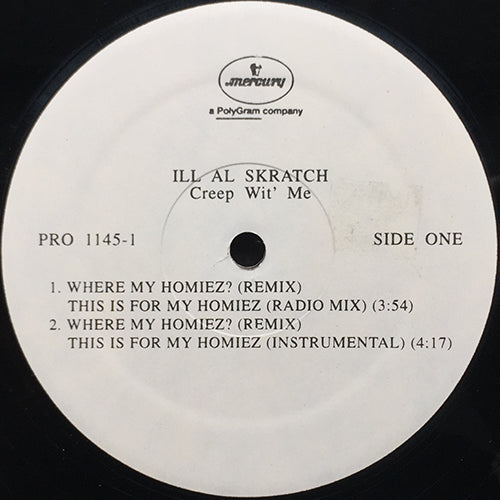 ILL AL SKRATCH // WHERE MY HOMIEZ (4VER)