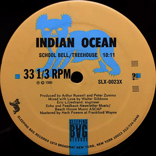 INDIAN OCEAN // TREE HOUSE/SCHOOL BELL (7:05/3:24) / SCHOOL BELL/TREE HOUSE (10:11)