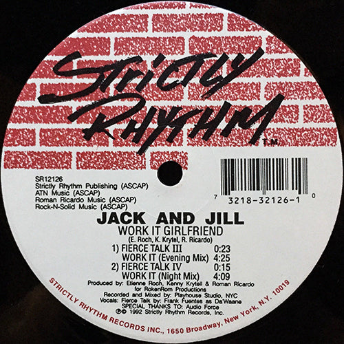 JACK AND JILL // WORK IT GIRLFRIEND (8VER)