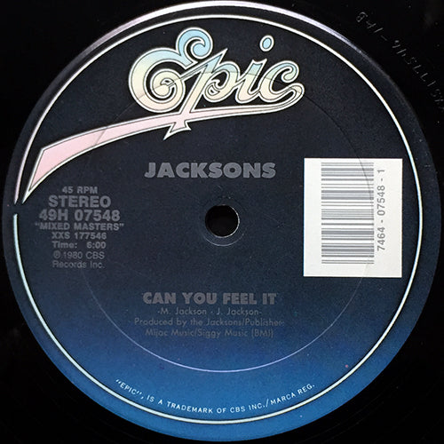 JACKSONS // CAN YOU FEEL IT (6:00) / LOVELY ONE (5:01)