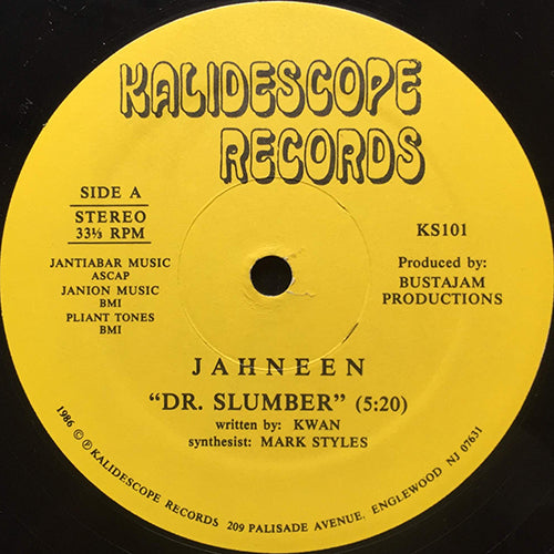 JAHNEEN // DR. SLUMBER (5:20) / DR. SLUMBER'S THEME (5:48)