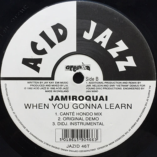 JAMIROQUAI // WHEN YOU GONNA LEARN (5VER)