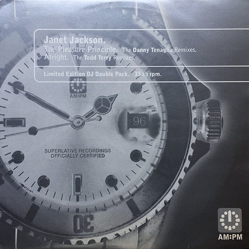 JANET JACKSON // PLEASURE PRINCIPLE (DANNY TENAGLIA REMIX) (4VER) / ALRIGHT (TODD TERRY REMIX) (2VER)