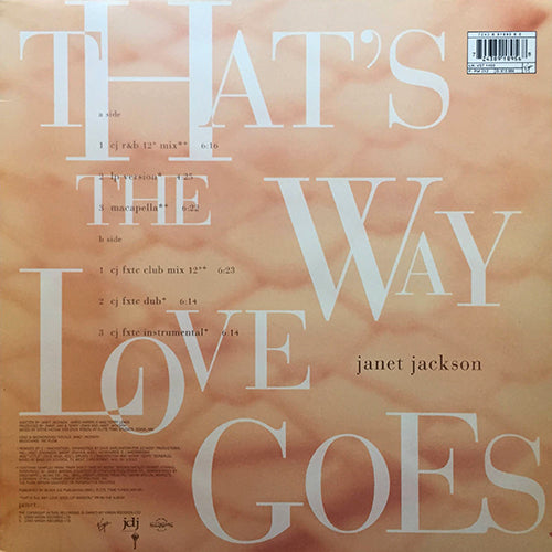 JANET JACKSON // THAT'S THE WAY LOVE GOES (6VER) – next records japan