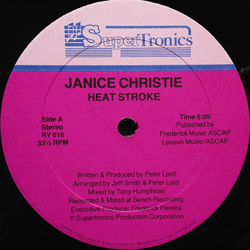 JANICE CHRISTIE // HEAT STROKE (3VER)