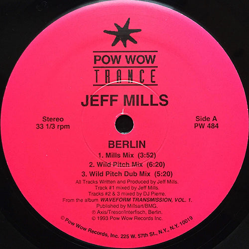 JEFF MILLS // BERLIN (3VER) / LATE NIGHT (2VER)