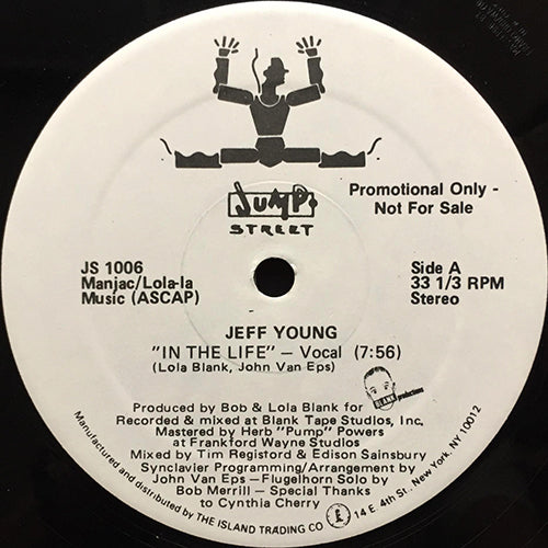 JEFF YOUNG // IN THE LIFE (7:56/3:55) / DUB (6:30)