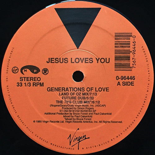JESUS LOVES YOU // GENERATIONS OF LOVE (5VER)