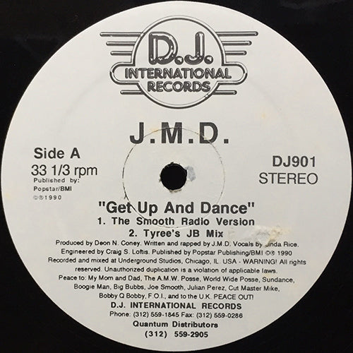 J.M.D. // GET UP AND DANCE (4VER)