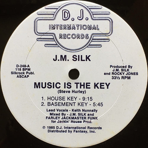 J.M. SILK // MUSIC IS THE KEY (4VER)