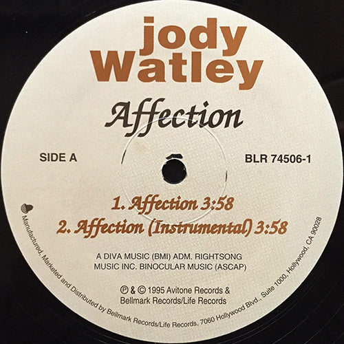 JODY WATLEY // AFFECTION (4VER)