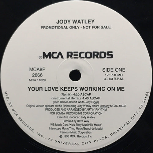 JODY WATLEY // YOUR LOVE KEEPS WORKING ON ME (REMIX) (5VER)
