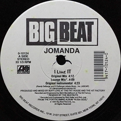 JOMANDA // I LIKE IT (6VER) – next records japan