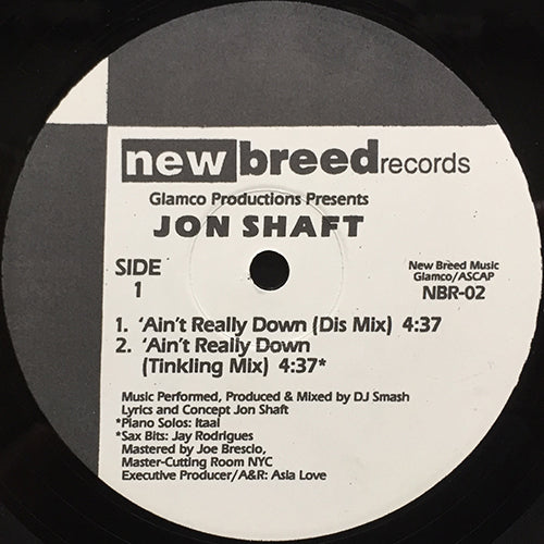 GLAMCO PRODUCTIONS presents JON SHAFT // AIN'T REALLY DOWN (2VER) / IDEALISM (2VER)