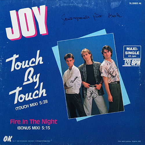 洋楽 JOY Touch By Touch / Fire In The Night JOY // TOUCH BY TOUCH (TOUCH MIX) (5:28) / FIRE IN THE NIGHT