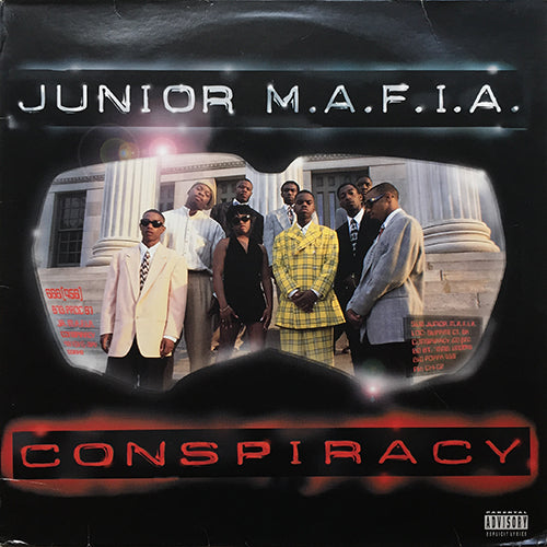 JUNIOR M.A.F.I.A. // CONSPIRACY (LP) inc. WHITE CHALK / EXCUSE ME / REALMS OF JUNIOR MAFIA / PLAYER'S ANTHEM / I NEED YOU TONIGHT / GET MONEY / I'VE BEEN... / CRAZAAY / BACK STABBERS / SHOT / LYRICAL WIZARDRY / OH MY LORD / MURDER ONZE