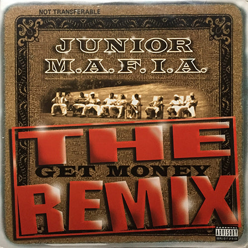 JUNIOR M.A.F.I.A. feat. NOTORIOUS B.I.G. // GETTIN' MONEY (REMIX) (2VER) / GET MONEY (2VER) / WHITE CHALK (2VER)