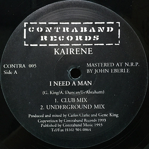 KAIRENE // I NEED A MAN (4VER)