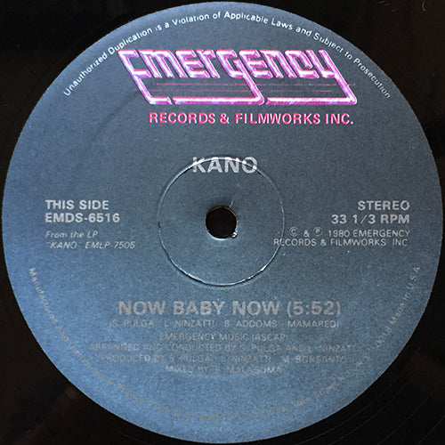 KANO // NOW BABY NOW (5:52) / SUPER EXTRA SEXY SIGN (6:28)