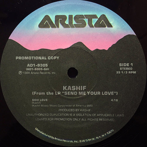 KASHIF // OOH LOVE (4:18/5:12) / INST (5:55)