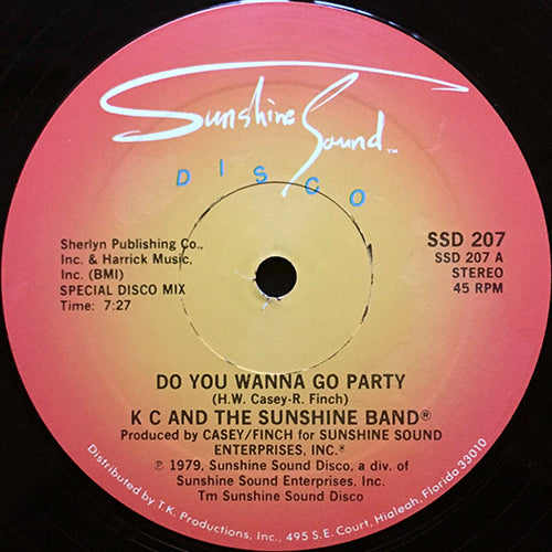 KC & THE SUNSHINE BAND // DO YOU WANNA GO PARTY (10:00/7:27)