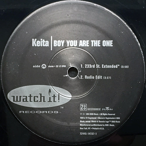 KEITA // BOY YOU ARE THE ONE (4VER)