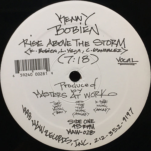 KENNY BOBIEN // RISE ABOVE THE STORM (2VER)