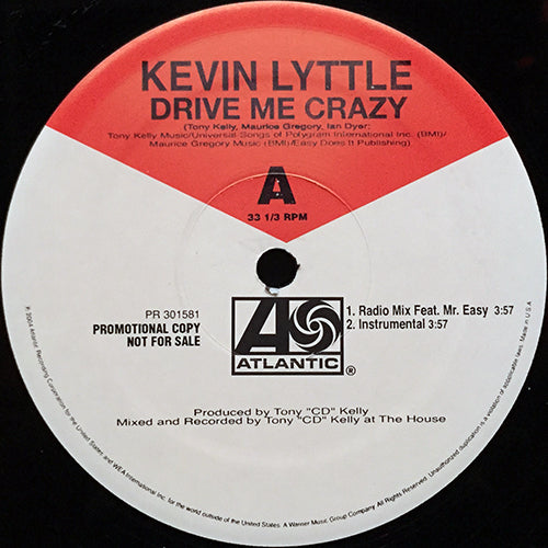 KEVIN LYTTLE // DRIVE ME CRAZY (REMIX & ORIGINAL) (4VER)