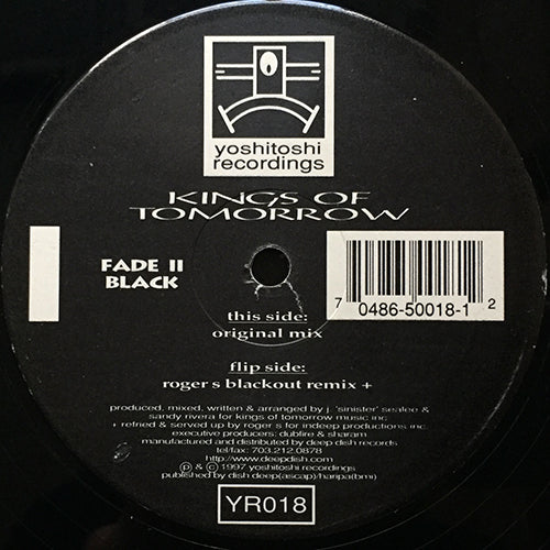 KINGS OF TOMMOROW // FADE II BLACK (6VER)